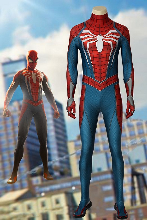 Spider Man スパイダーマン PS4 ジャンプスーツコスプレ衣装 コスチューム ゲーム cosplay