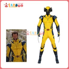 画像1: デッドプール3 Deadpool ウルヴァリン/Wolverine コスプレ衣装  爪刀道具付き コスチューム  cosplay (1)