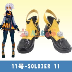 画像1: ゼンレスゾーンゼロ ゼンゼロ ZZZ 11号-Soldier コスプレ靴/コスプレブーツ cosplay (1)