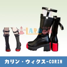 画像1: ゼンレスゾーンゼロ ゼンゼロ ZZZ カリン・ウィクス-Corin Wickes コスプレ靴/コスプレブーツ cosplay (1)