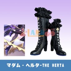 画像1: 崩壊スターレイル HonkaiStarRail マダム・ヘルタ-The Herta コスプレ靴 コスプレブーツ コスチューム cosplay (1)