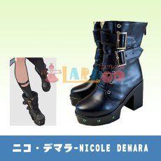 画像1: ゼンレスゾーンゼロ ゼンゼロ ZZZ ニコ・デマラ-Nicole Demara コスプレ靴/コスプレブーツ cosplay (1)