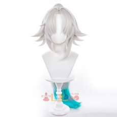 画像2: 崩壊スターレイル HonkaiStarRail 飛霄-ヒショウ コスプレウィッグ ネット付き 耐熱 cosplay (2)