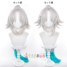 画像6: 崩壊スターレイル HonkaiStarRail 飛霄-ヒショウ コスプレウィッグ ネット付き 耐熱 cosplay (6)