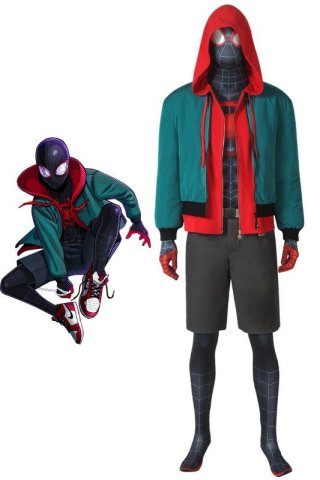 スパイダーマン: スパイダーバース ノワール Spider-Man: Into the Spider-Verse Noir コスプレ衣装  オーダーメイド可能 コスチューム cosplay