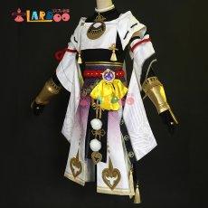 画像9: 【35%オフ】原神 Genshin 稲妻 九条裟羅-くじょう さら ウィッグLRS1895付き コスプレ衣装 下駄なし コスチューム cosplay (9)