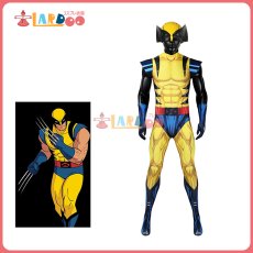 画像1: X-MEN '97 エックスメンきゅうじゅうなな ウルヴァリン/Wolverine James Howlett  ヘルメット/爪刀道具付き  コスプレ衣装 コスチューム cosplay (1)