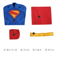 画像8: スーパーマン:レガシー  Superman Legacy クラーク・ケント/Clark Kent コスプレ衣装 コスチューム cosplay (8)