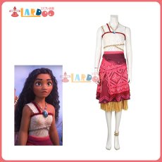 画像1: モアナと伝説の海2 Moana2 モアナ コスプレ衣装  コスチューム cosplay (1)