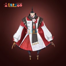 画像2: 【10%off】原神 Genshin 璃月 胡桃-「残雪に咲く紅」 新コスチューム コスプレ衣装 cosplay (2)