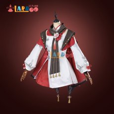 画像3: 【10%off】原神 Genshin 璃月 胡桃-「残雪に咲く紅」 新コスチューム コスプレ衣装 cosplay (3)