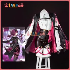 画像1: 【25%オフ】崩壊スターレイル HonkaiStarRail カフカ-Kafka コスプレ衣装 ウィッグMY220858A付き コスチューム cosplay (1)