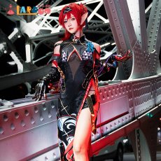 画像1: 鳴潮 メイチョウ Wuthering Waves 吟霖-インリン コスプレ衣装 コスチューム cosplay (1)