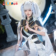 画像1: 鳴潮 メイチョウ Wuthering Waves 今汐-コンシ コスプレ衣装 コスチューム cosplay (1)