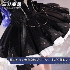 画像3: 【三分妄想1/3Delusion】Fate/Grand Order FGO アンキ エレシュキガル コスプレ衣装/ウィッグ/靴 コスチューム (3)