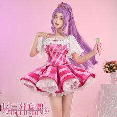 画像2: 【三分妄想1/3Delusion】アイカツ！アイドルカツドウ！ 神崎美月 コスプレ衣装 コスチューム (2)