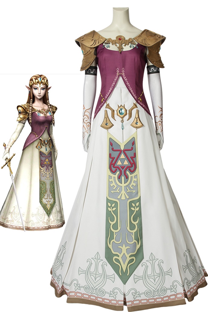 ゼルダの伝説 トワイライトプリンセス「トワプリ」ゼルダ姫 The Legend of Zelda: Twilight Princess  Princess Zelda コスプレ衣装 cosplay コスチューム
