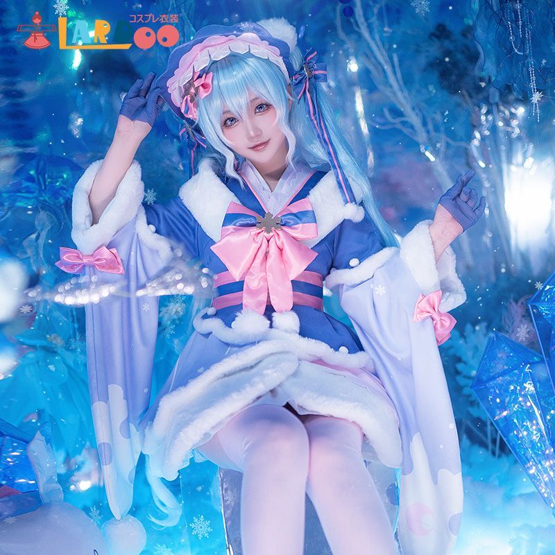 【生産停止】VOCALOID 初音ミク SNOW MIKU 2023 コスプレ衣装 コスチューム cosplay