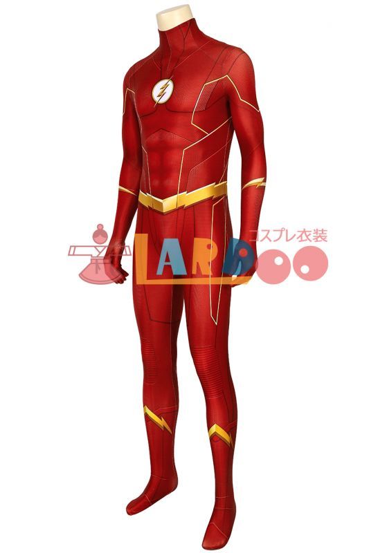 フラッシュ シーズン6 バリー・アレン The Flash Season 6 Barry Allen ジャンプスーツ コスプレ衣装 コスチューム  cosplay